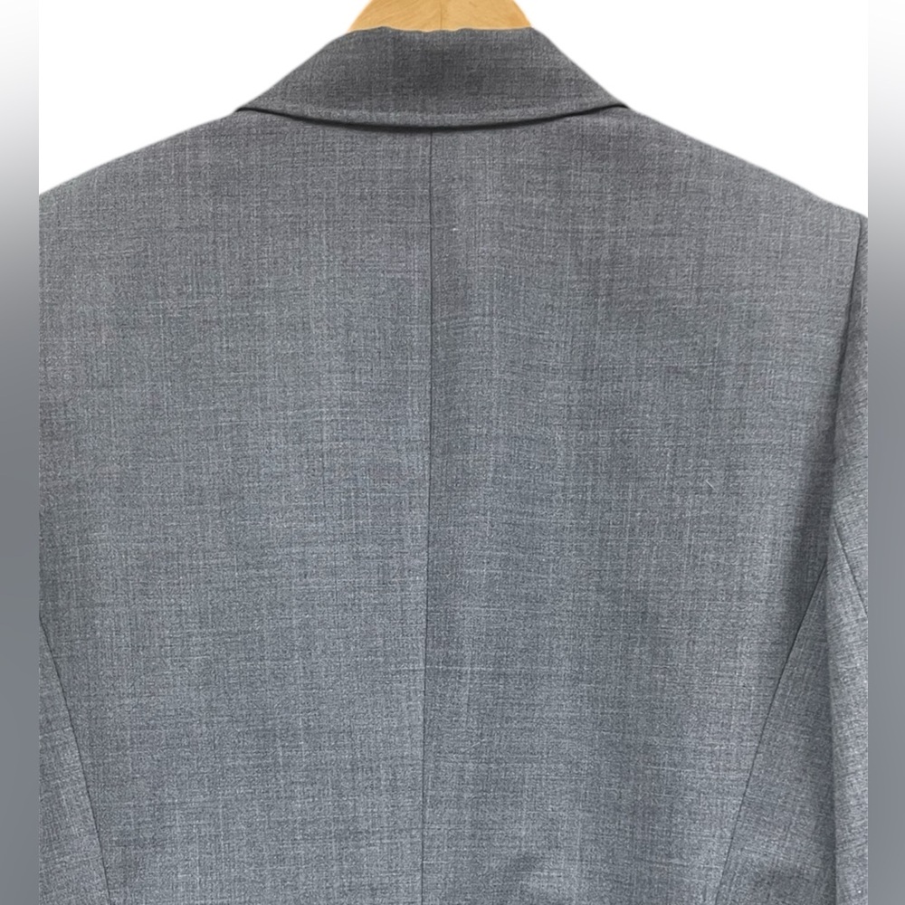 Antonio Melani Three Button Blazer Jacket Gray Size 14 - Picture 4 of 7